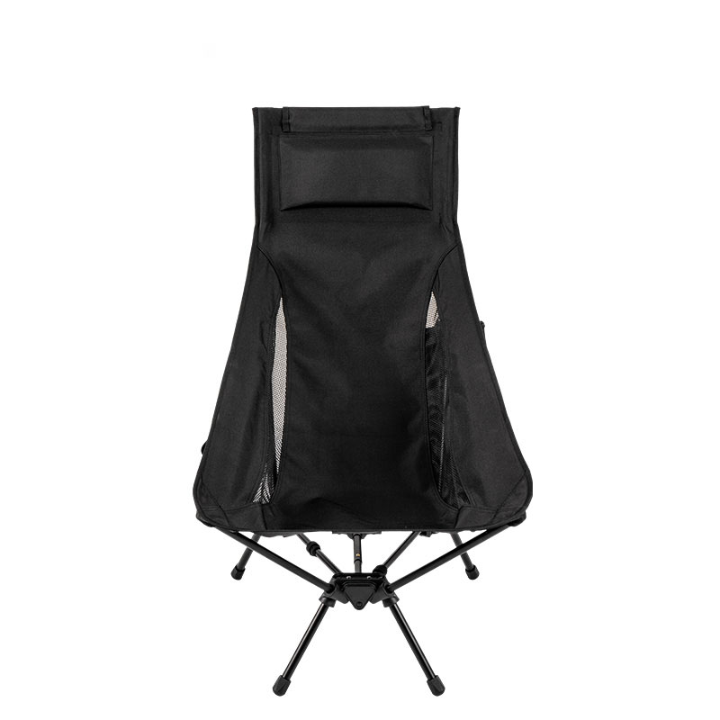 Dhuwur Back Triangular Camping Lounger Kursi